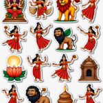 Festive India - Sticker Sheet v17